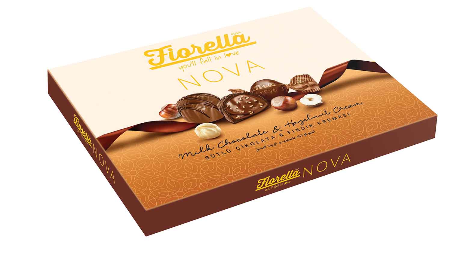 Elvan Fiorella Nova Chocolate (Hazelnut) Gift Box 250g